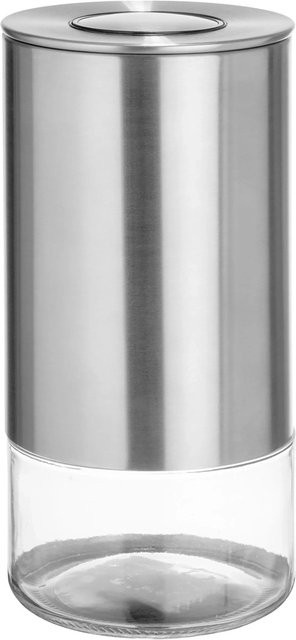 Schöner Wohnen Aufbewahrungsdose Enola Silber transparent B: 20,0 cm, T: 10,0 cm - Bild 1