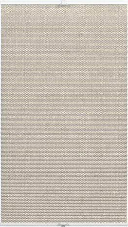 Gardinia Seitenzug-Rollo Thermo, weiß, Streifen, Polyester, B/H: 180 x 202 cm - Bild 1