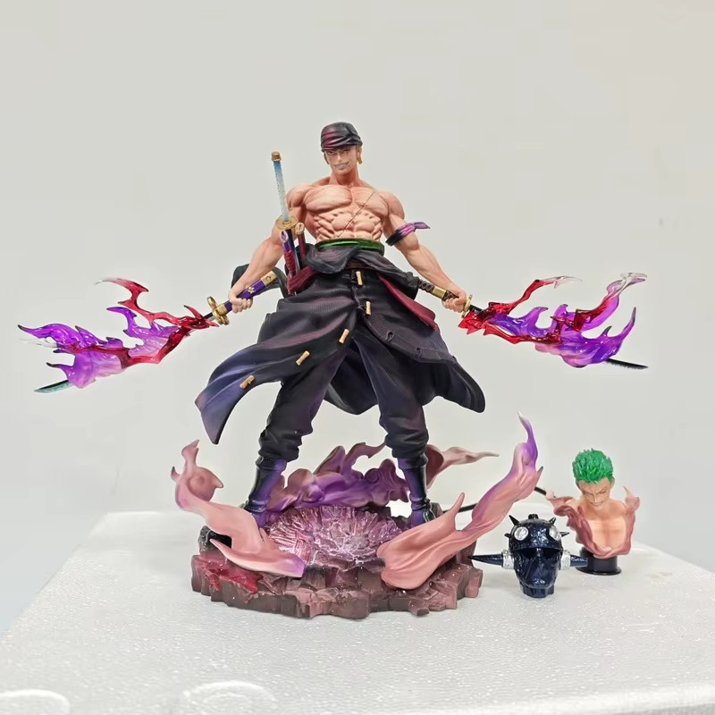 Bandai One Piece Roronoa Zoro Figur, PVC-Statue, Kunststoff - Bild 4