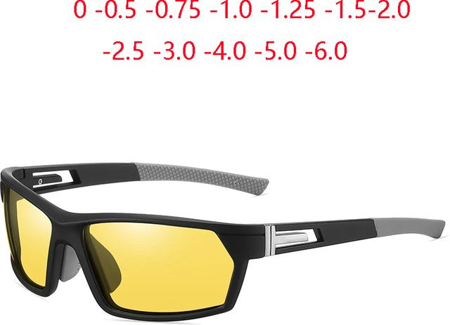 GSjiaxin Sportsonnenbrille Männer, Vollrand, Kunststoff, multicolor, polarisiert - Bild 1
