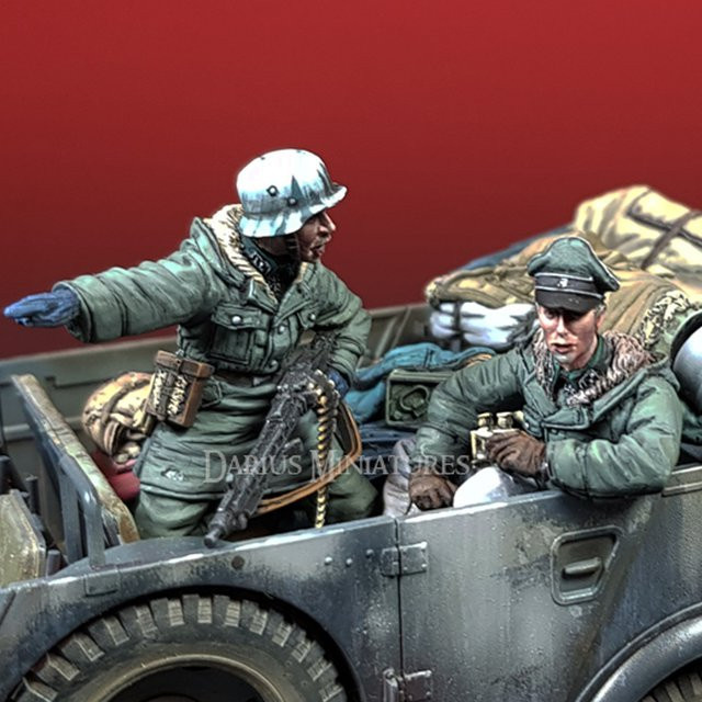 ZKBOZK Soldat, Resin-Modellfigur, Militär, 1:35, unmontierter und unbemalter Bausatz - Bild 1