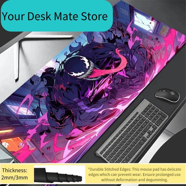 Mauspad XL Lockedge Venom Multicolour XXL Gaming-Mauspad für Computer und Tastatur - Bild 1