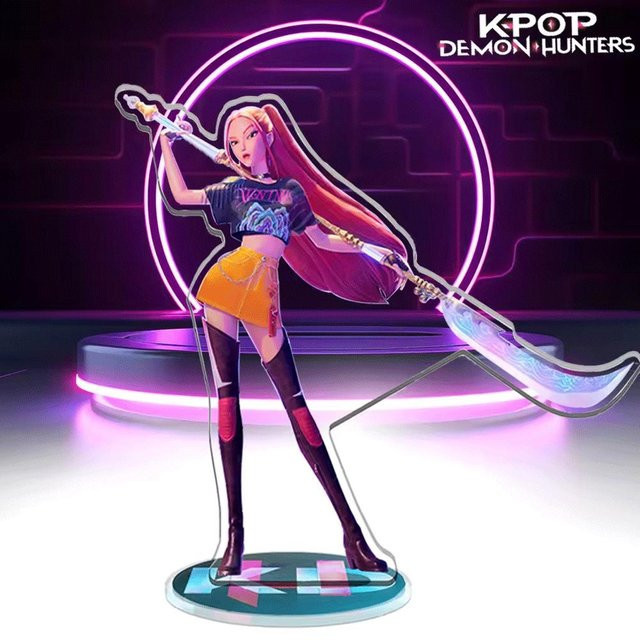 KPop Demon Hunters Acryl-Ständer, Rumi Mira Zoey Sussy, Puppen, ab 3 Jahren - Bild 1