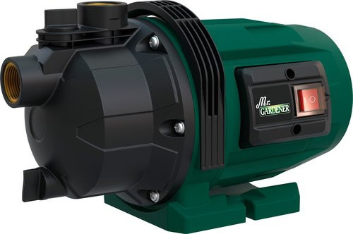 Mr. GARDENER Gartenpumpe GP 3200 K in Grün mit 3200 l/h und 500 W - Bild 1