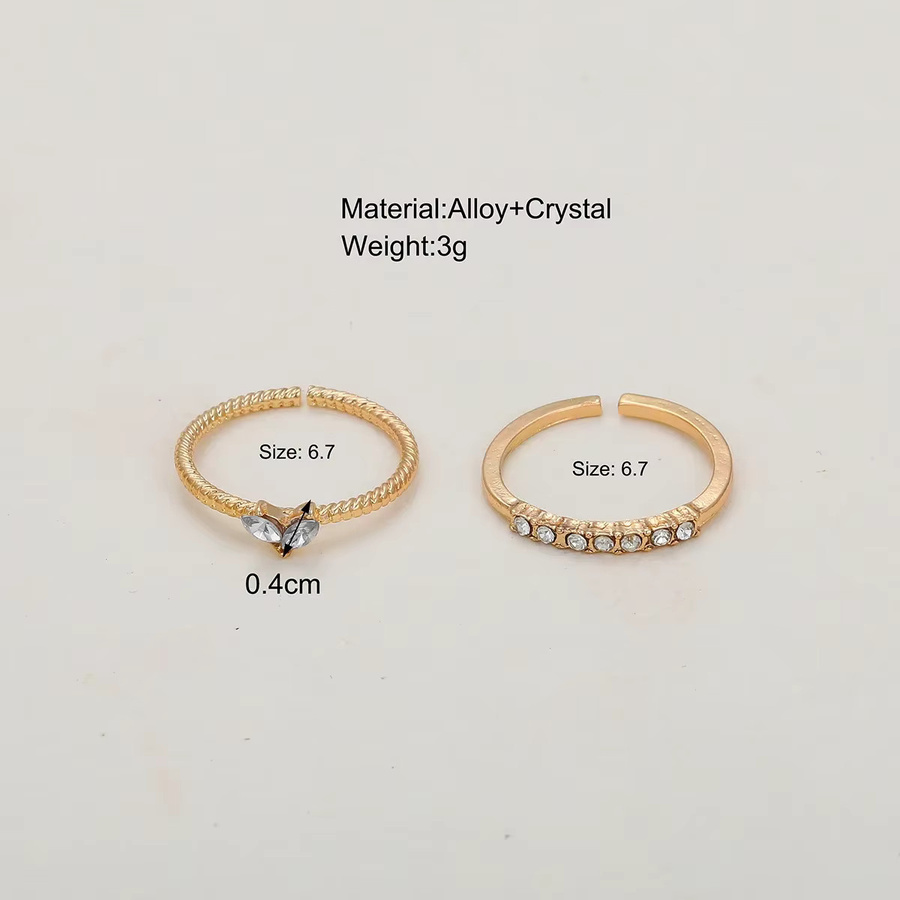 LATS Ring, Zirkonia, Gold, Damen, Verlobung, Hochzeit - Bild 2
