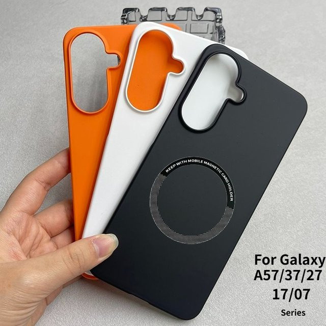 Minimalismus Ultra Slim Enhance PC-Gehäuse für Samsung Galaxy A57 A56 A37 A36 A27 A26 A17 A16 A07 A06 in Blau, magnetische und stoßfeste Schutzhülle - Bild 1