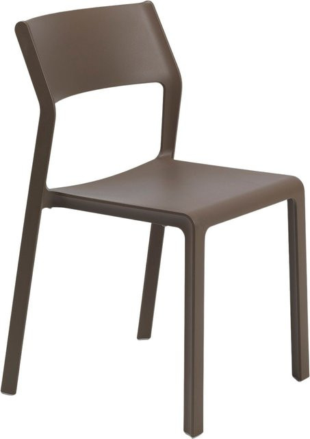 Nardi Trill Bistrostuhl aus Fiberglas in Braun für Garten, Balkon und Terrasse - Bild 1