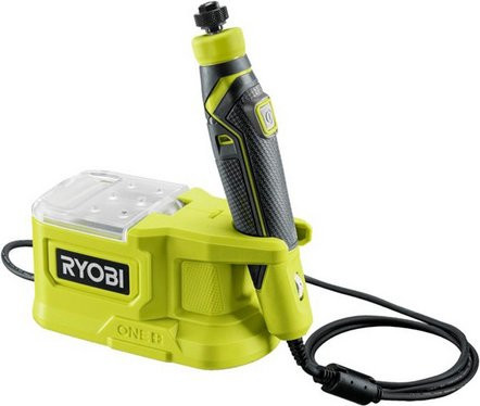 Ryobi Akku-Rotationswerkzeug RRT18-0 in Grün mit maximalem Spanndurchmesser von 3,2 mm (Ryobi ONE+) - Bild 1