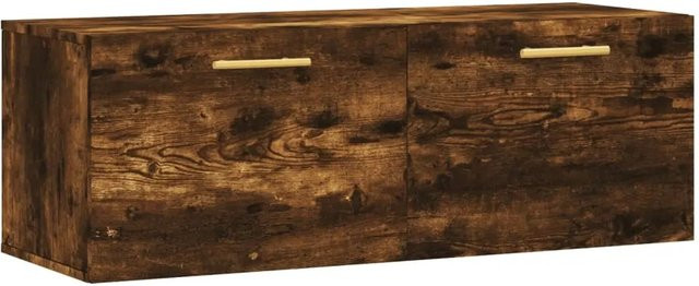 vidaXL Wandschrank aus Holzwerkstoff in Räuchereiche, B/T/H: 100 x 36,5 x 35 cm - Bild 1