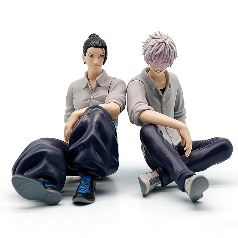 Bandai Jujutsu Kaisen Satoru Gojo und Geto Suguru Anime Figuren Set aus Kunststoff, mehrfarbig - Bild 2