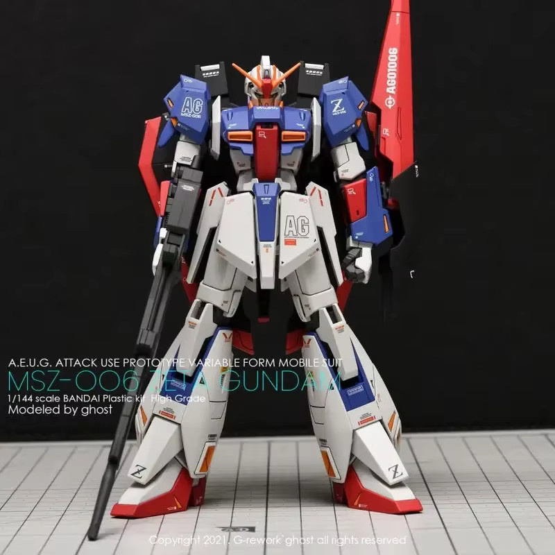 Bandai MSZ-006 Zeta, Bausatz, Actionfigur, 1/144 - Bild 3