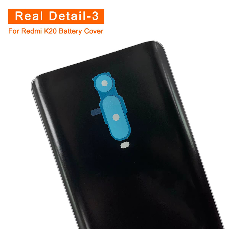 Xiaomi Ersatz-Rückgehäuse für Redmi K20 / MI 9T in Schwarz mit Klebstoff - Bild 3