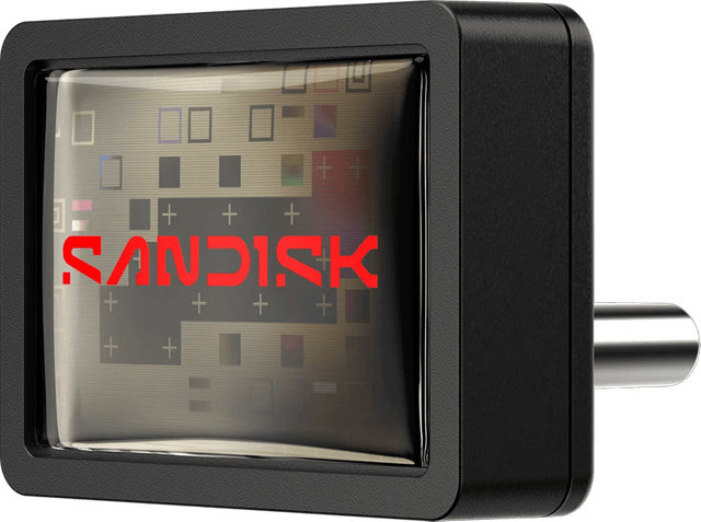 SanDisk Extreme Fit USB-C USB-Stick 1TB Schwarz SDCZ530-1T00-G46 USB 3.2 Gen 1 - Bild 1
