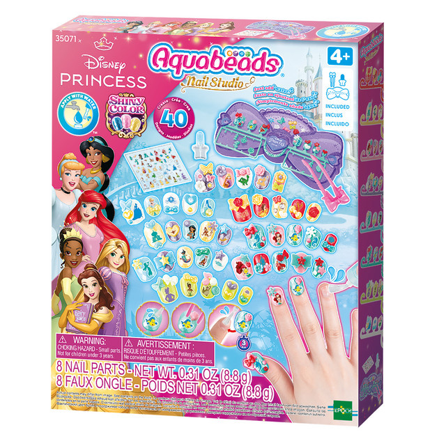 Aquabeads Disney Prinzessin Nagelstudio, wasseraktivierend, ab 4 Jahren - Bild 1