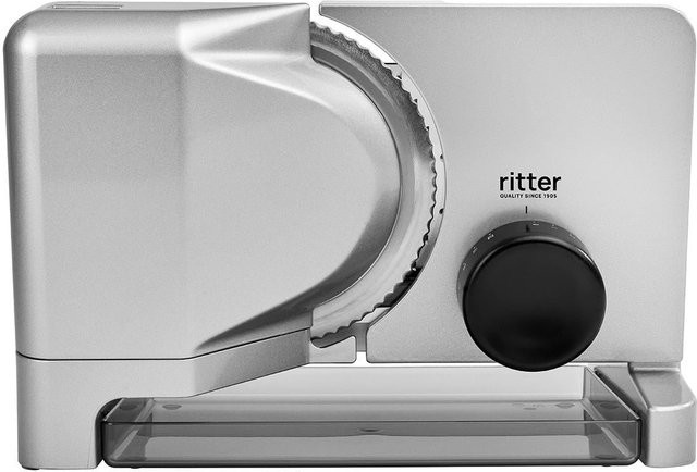 Ritter Allesschneider E 16 in Silbermetallic mit Wellenschliffmesser und 65 Watt - Bild 1