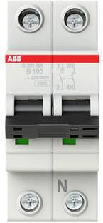 ABB S201-B100NA Leitungsschutzschalter 100A 230V 2CDS251103R0825 - Bild 1