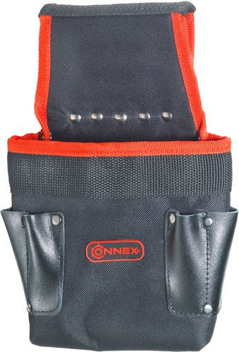 CONNEX Werkzeugtasche aus Polyester in Schwarz und Rot - Bild 1