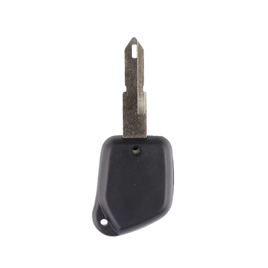 YIQIXN Ersatzgehäuse für Peugeot 106 205 206 306 405 406 Fernbedienung Autoschlüssel in Schwarz, 1-Tasten-Schlüsselabdeckung ohne Logo, Ersatz für NE73, ungeschnittene Klinge - Bild 2