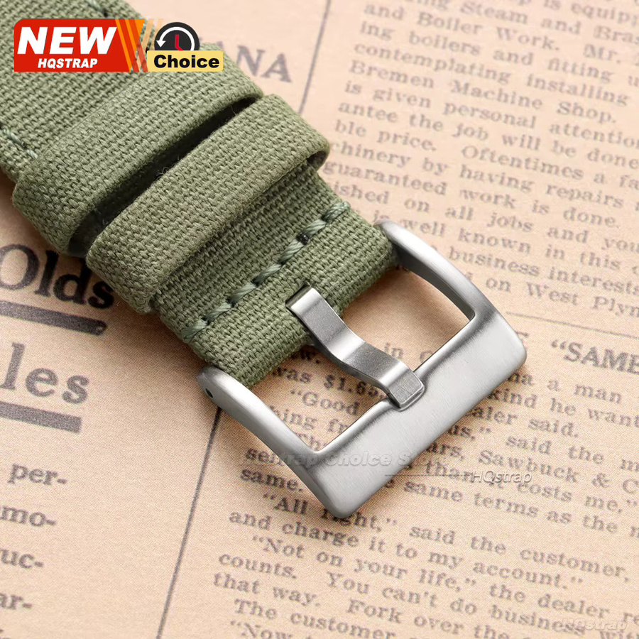 HQstrap Uhrenarmband Nylon-Canvas, Bunt, Unisex - Bild 4