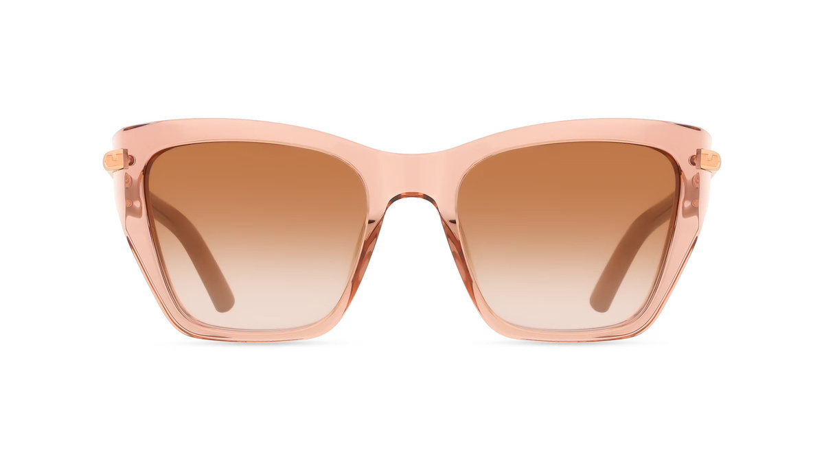 Furla SFU983 Sonnenbrille Butterfly, Vollrand, Kunststoff, Damen, grau - Bild 1