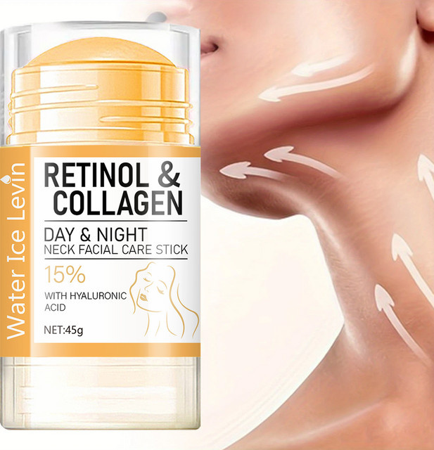 Water Ice Levin Hals- und Gesichtspflegestift mit Retinol, Kollagen, Hyaluronsäure, Unisex - Bild 1