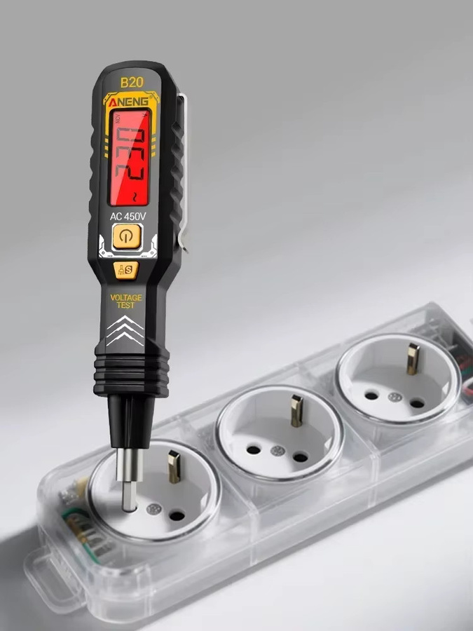 ANENG B20 Spannungsprüfschraubendreher für AC-Spannung 11V-450V mit Schlitz- und Kreuzschlitz-Doppelkopf als elektrisches Messwerkzeug - Bild 5