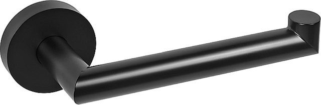 Brillantbad BARK Papierrollenhalter Messing Schwarz Rechts ohne Deckel für Bad und WC B/H/T: 17,0 x 7,0 x 5,5 cm - Bild 1