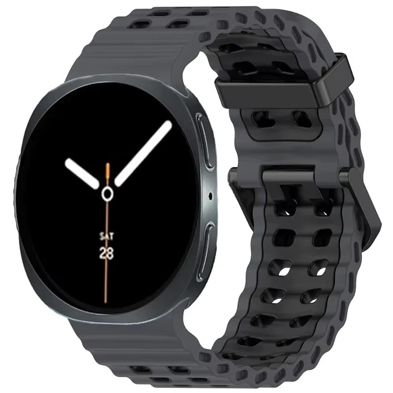 Ocean Uhrenarmband Silikon, Two-Tone, Unisex, Samsung Galaxy Watch - Bild 2