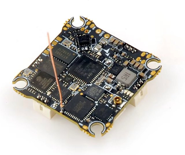 Happymodel Flight Control X14 5-in-1 FPV DIY-Zubehör in Schwarz mit 2,4 GHz UART ELRS V3.0 und OpenVTX - Bild 1
