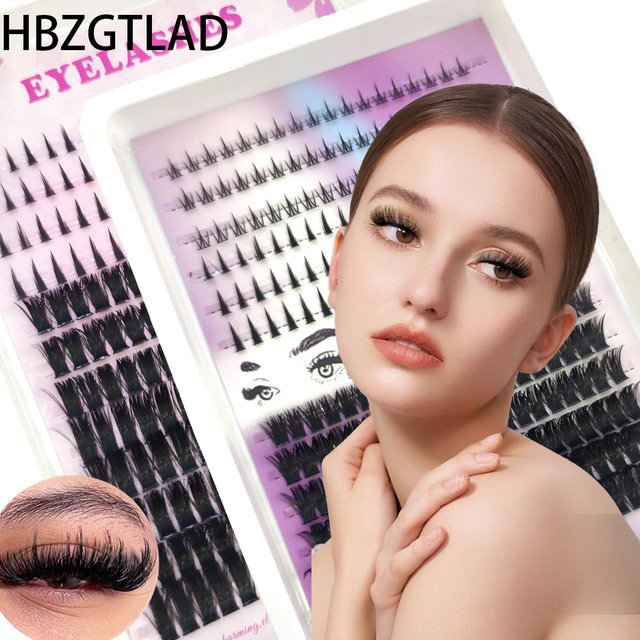 Lash Cluster Kit DIY Wimpernverlängerung, Black, Unisex - Bild 1