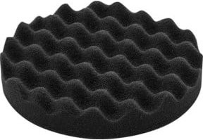 Festool Polierschwamm PS STF Schwarz Durchmesser: 15 cm, Höhe: 3 cm, 5er Pack - Bild 1