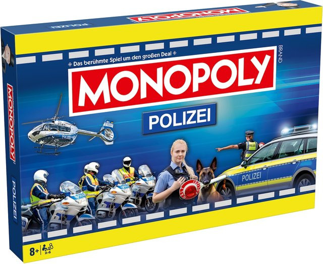 Winning Moves Monopoly Polizei 8+ Brettspiel - Bild 1