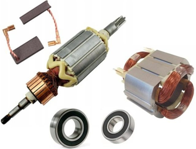 GYTB Rotor-Stator- und Kohlebürstenset mit 4 Teilen für HR4003C HR4013C HR4001CX HR4011C HR4001C 513888-4 625758-6 in Multicolour - Bild 1