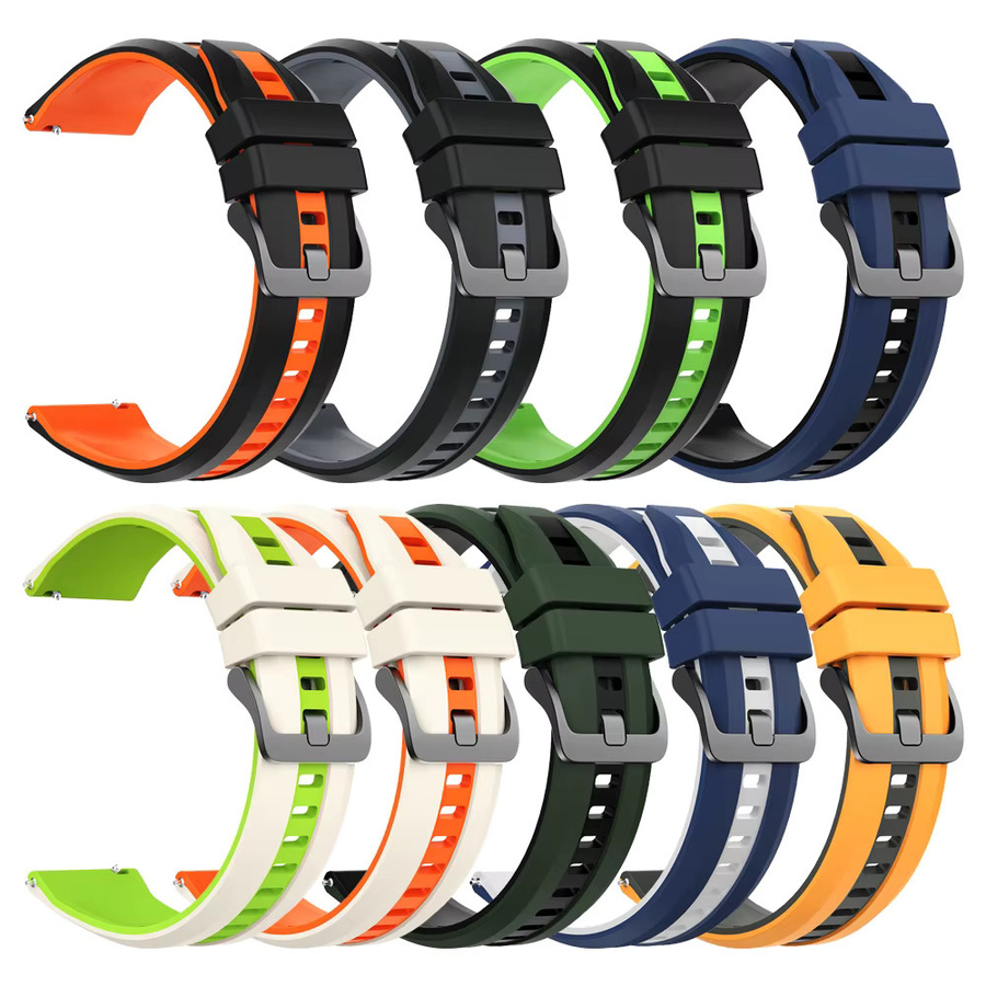 Uhrenarmband Silikon, 22 mm, Unisex - Bild 2