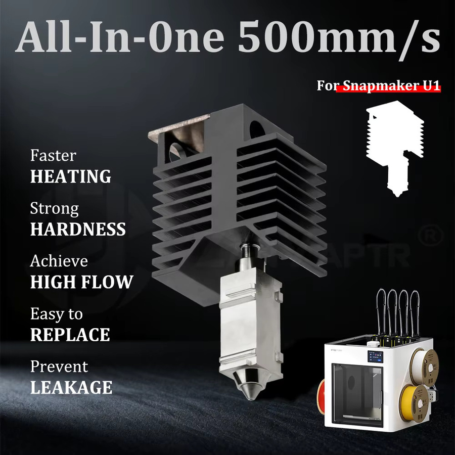 Snapmaker Hotend-Baugruppe für U1 3D-Drucker mit Schnellheizung und stabiler Temperaturkontrolle für FDM-Drucker - Bild 3