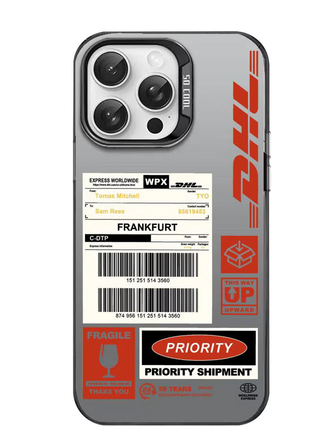 Stoßfeste iPhone Schutzhülle mit mattem Laser Aurora Design in Multicolour und Pink für iPhone 17 16 15 14 13 12 11 Pro Max Air - Bild 7