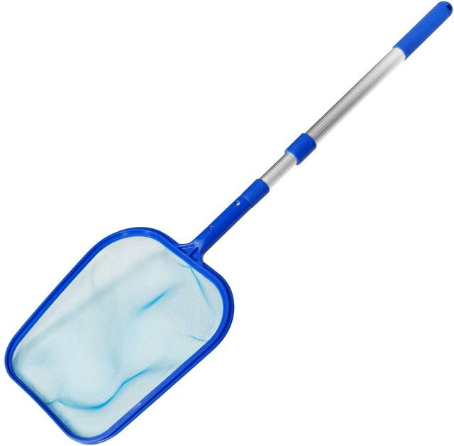 Professionelles Pool-Reinigungsnetz in Blau für Schwimmbad und Spa als Müllskimmer - Bild 1