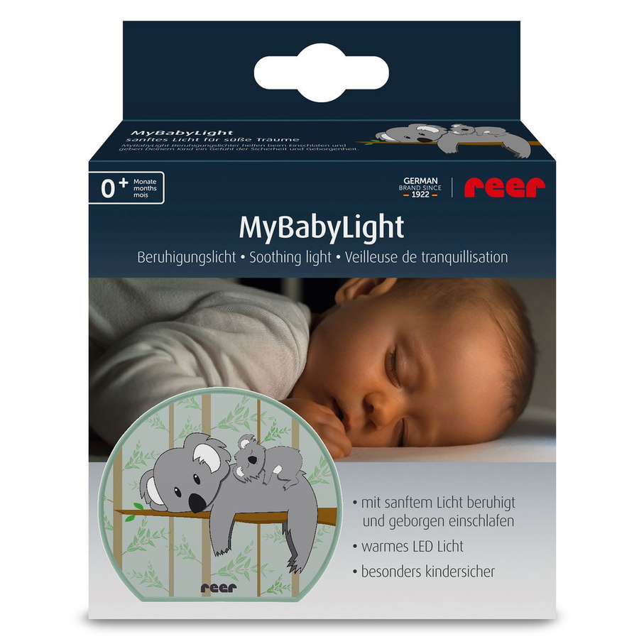 Reer MyBabyLight Nachtlicht Koala in Grau mit warmweißem LED-Beruhigungslicht - Bild 4