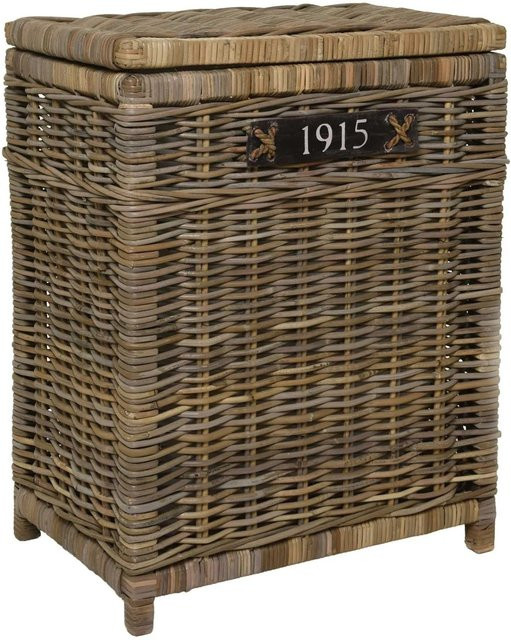 Vivanno Wäschekorb Cesto in Natur Beige und Braun, B/T/H: 50 x 35 x 66 cm - Bild 1