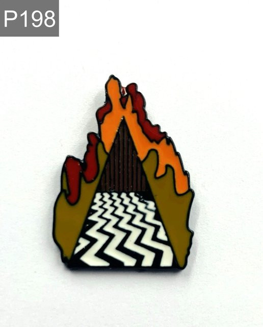 SkyOfPins Emaille Pin Twin Peaks Black Lodge, Unisex - Bild 1
