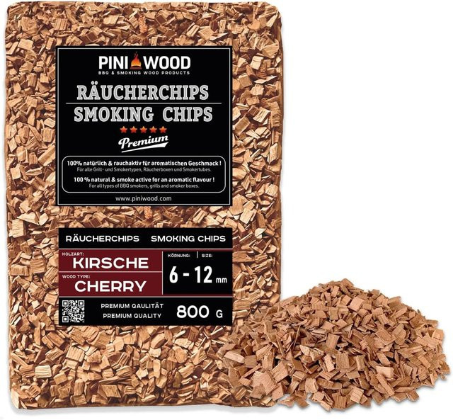 PINI Räucherchips Kirsche 800 g - Bild 1