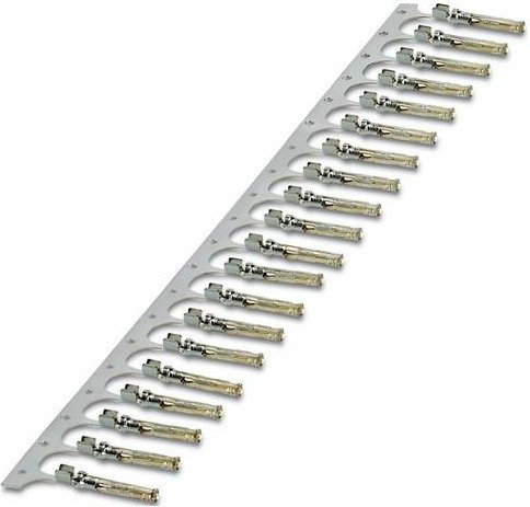 Phoenix Contact 1004381 Crimpkontakt aus Messing in Silber, 7000 Stück - Bild 1