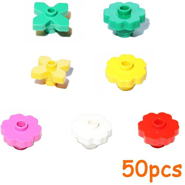 Yiran toy Pflanzen Zubehör 50-teiliges Set Blume Kiefernzweig Busch Gras - Bild 1