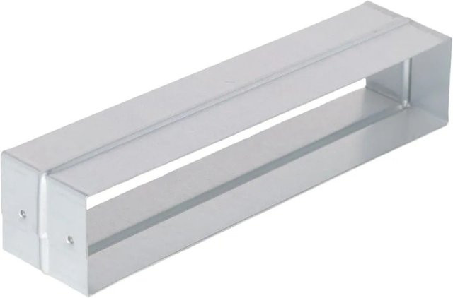 Subtiel Flachkanal Universalverbinder Silber B: 250 mm, H: 50 mm - Bild 1