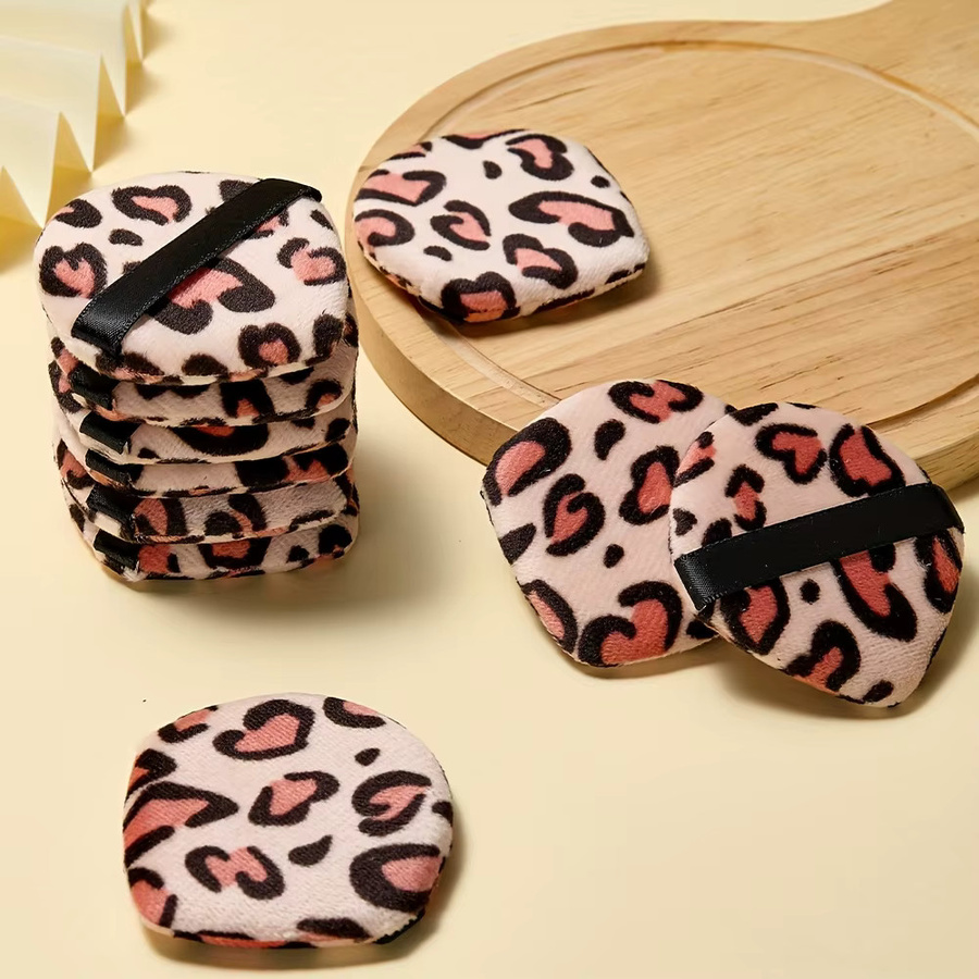 HUAZDS Puderquasten-Set, 10-teilig, Animal-Print, Unisex - Bild 3