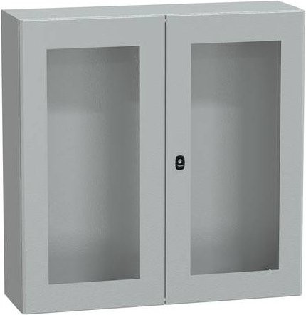 Schneider Electric PanelSeT S3DB NSYS3D101030DT Schaltschrank aus Stahl in Grau, B/T/H: 100 x 100 x 30 cm - Bild 1