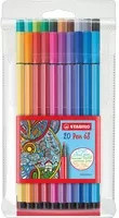 STABILO Pen 68 Fasermaler Set mit 20 Farben im Kunststoffetui - Bild 1