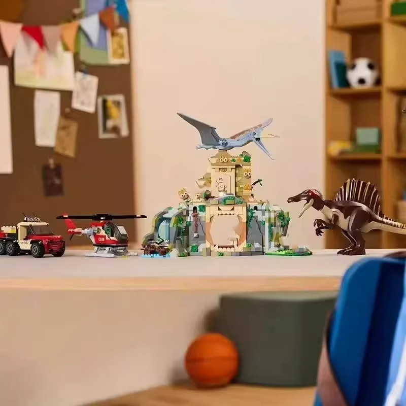 LEGO Spinosaurus und Fengshen Pterodactyl Aerial Mission, Dinosaurier Puzzle - Bild 2