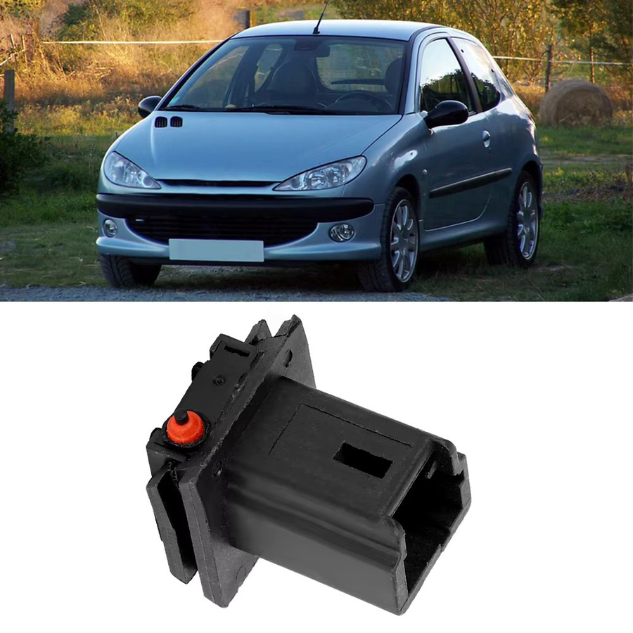 ESTINK Heckklappen-Entriegelungsschalter 6554V5 in Schwarz für Citroen C3 C4 und Peugeot 206 207 - Bild 3