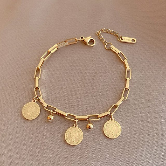 DIEYURO Armband, Edelstahl, Gold, Unisex - Bild 1